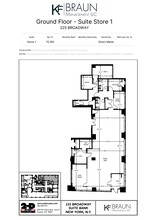 225 Broadway, New York, NY for lease Floor Plan- Image 2 of 4