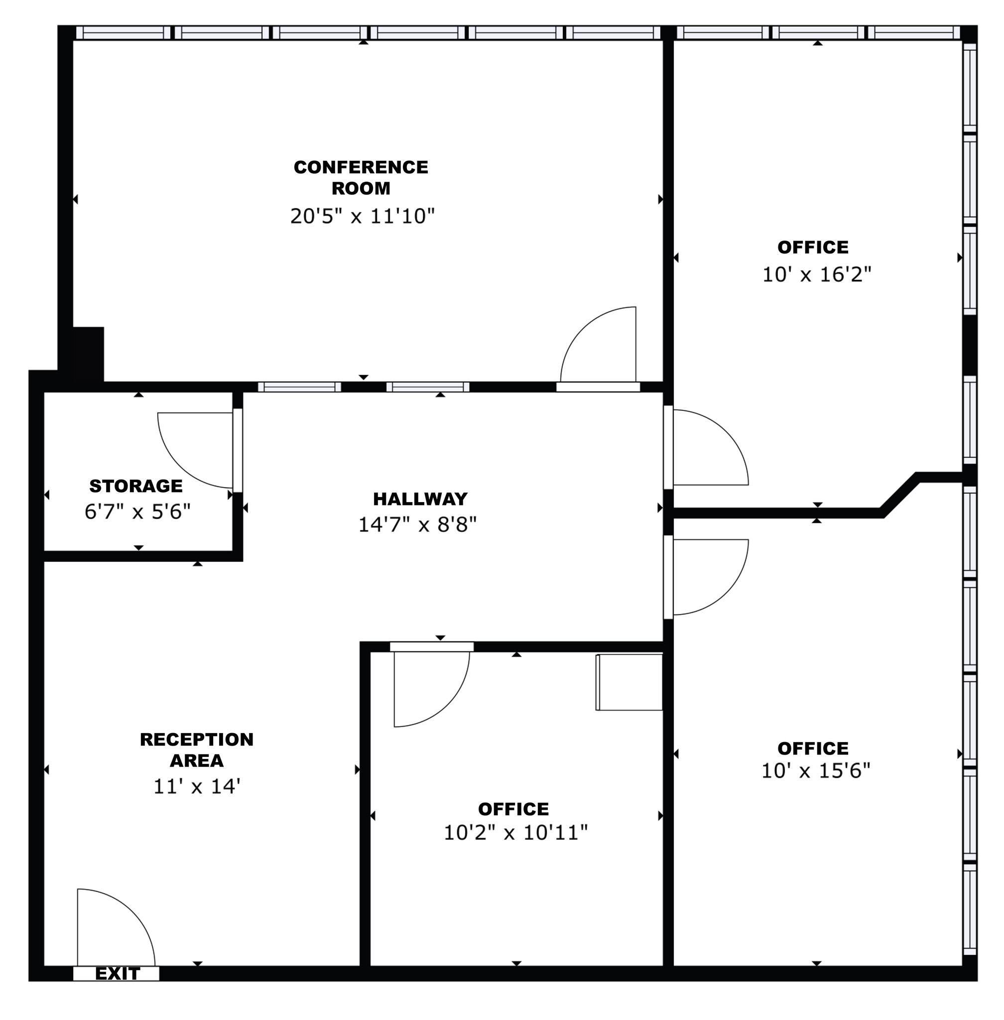 4045 NW 64th St, Oklahoma City, OK for lease Floor Plan- Image 1 of 1