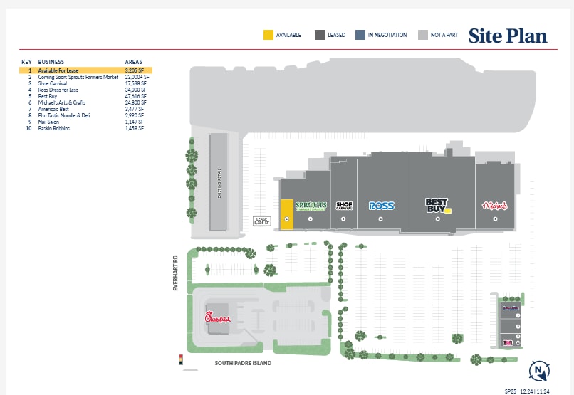 4717 S Padre Island Dr, Corpus Christi, TX for lease - Building Photo - Image 3 of 3