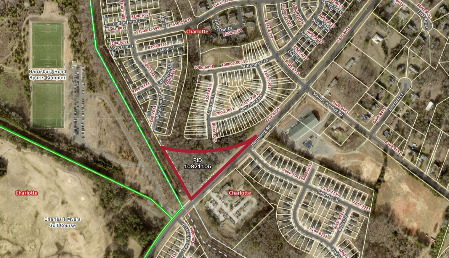 8135 Harrisburg Road, Charlotte, NC 28215 Harrisburg Road Land