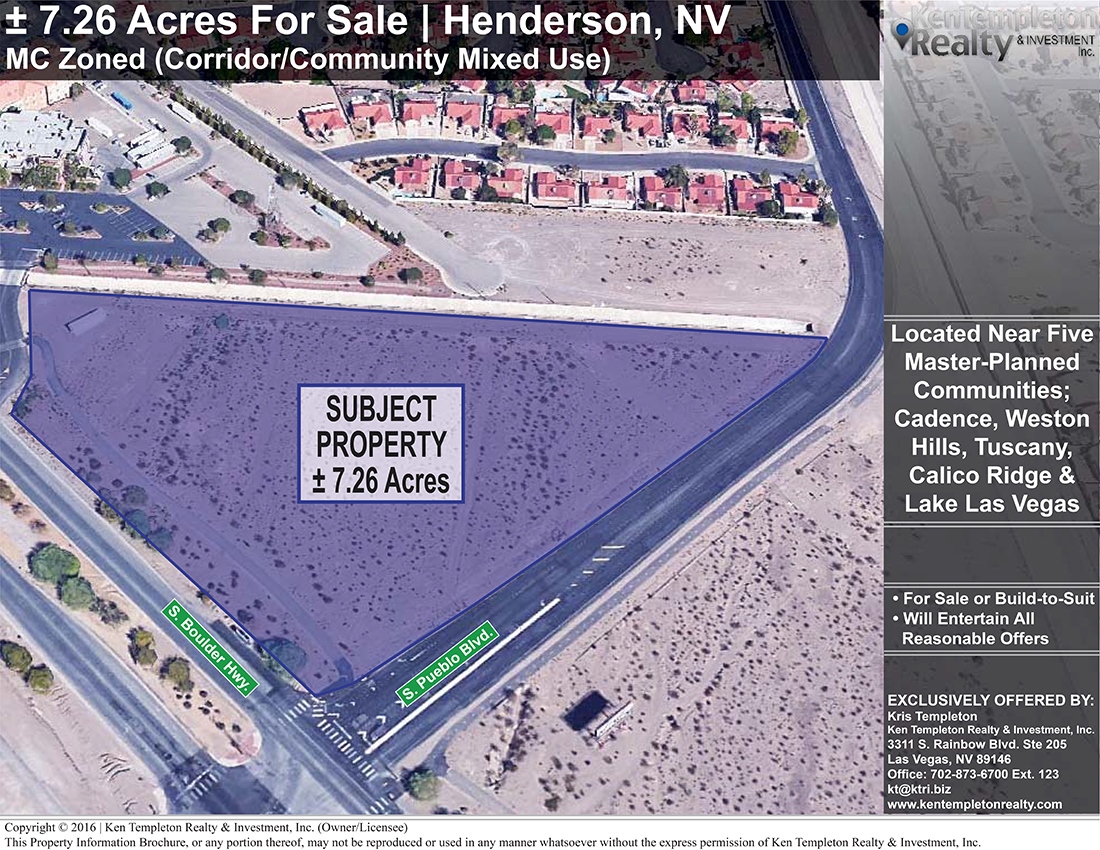 S Boulder Hwy, Henderson, NV for sale Building Photo- Image 1 of 5