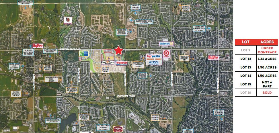 Maple, Elkhorn, NE for sale Aerial- Image 1 of 1