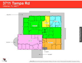 3711 Tampa Rd, Oldsmar, FL for lease Floor Plan- Image 1 of 2