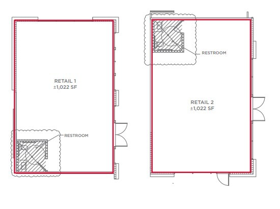 525 Cedar St, Santa Cruz, CA for lease Floor Plan- Image 1 of 2