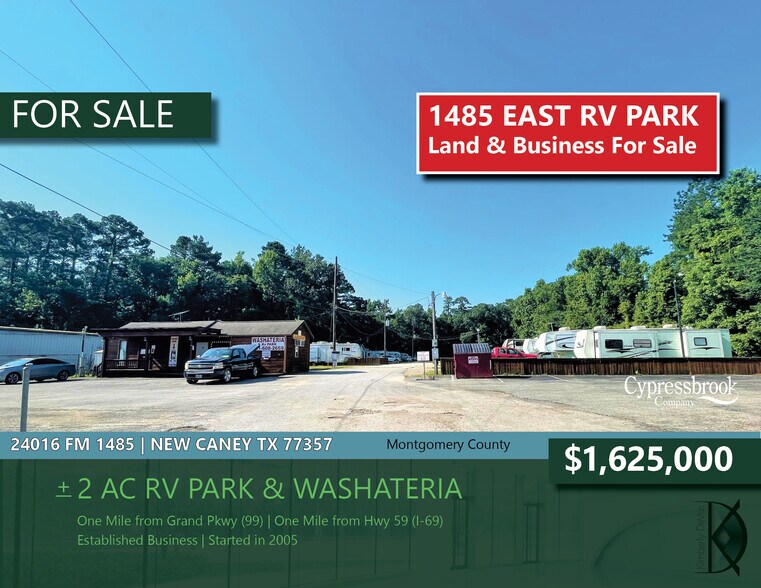 24016 FM 1485 Rd, New Caney, TX for sale - Building Photo - Image 1 of 1