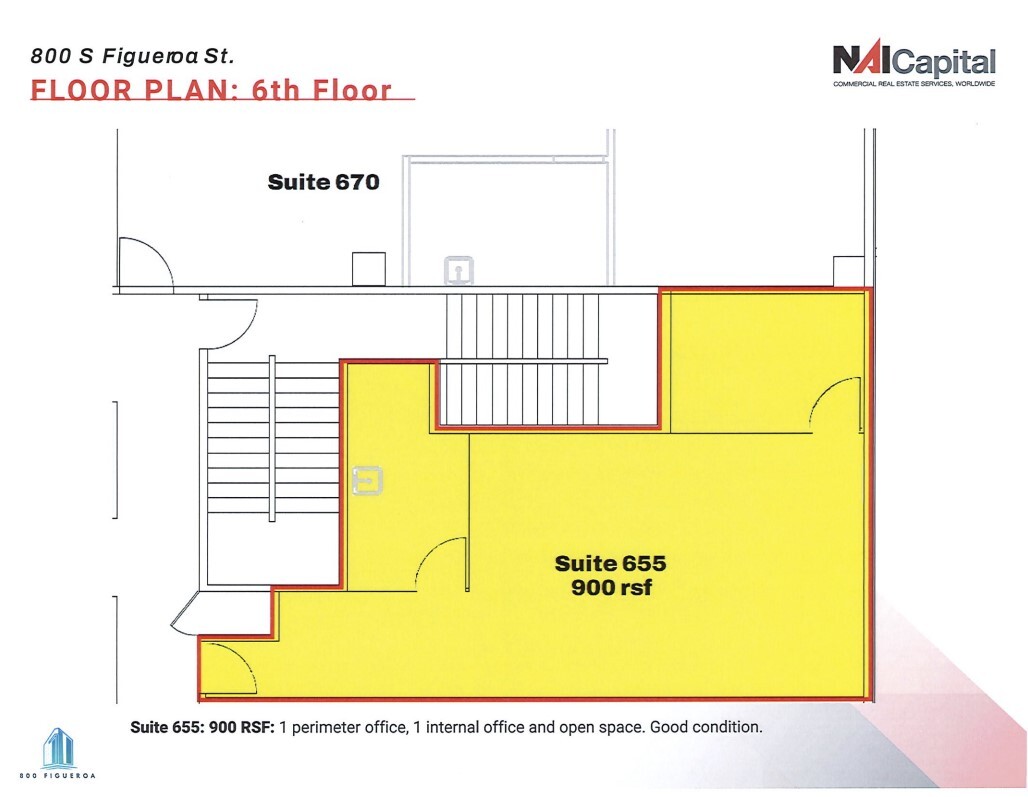 800 S Figueroa St, Los Angeles, CA for lease Floor Plan- Image 1 of 1