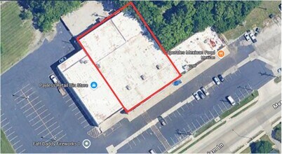 1260-1280 Merriam Ln, Kansas City, KS - AERIAL  map view