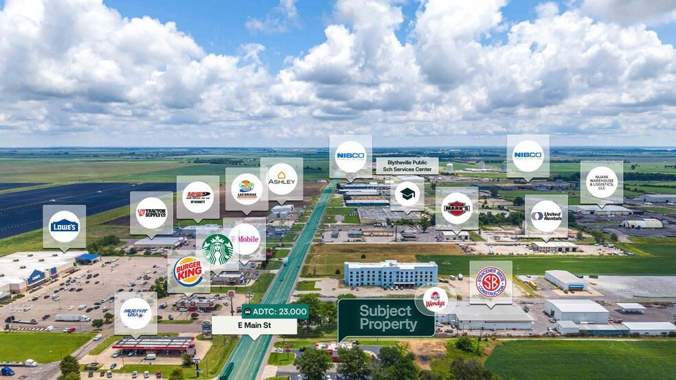 3779 E Main St, Blytheville, AR for sale - Building Photo - Image 2 of 2