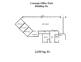 600 N Bell Ave, Carnegie, PA for lease Site Plan- Image 2 of 6