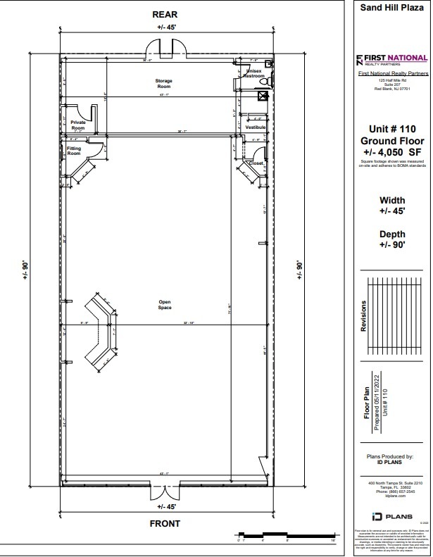 228 S Main St, Newtown, CT for lease Floor Plan- Image 1 of 3