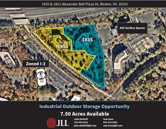 More details for 1835 & 1851 Alexander Bell Dr, Reston, VA - Land for Lease