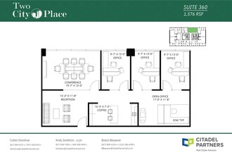 100 Throckmorton St, Fort Worth, TX for lease Floor Plan- Image 1 of 4