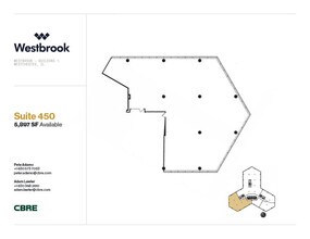 1 Westbrook Corporate Ctr, Westchester, IL for lease Floor Plan- Image 1 of 1