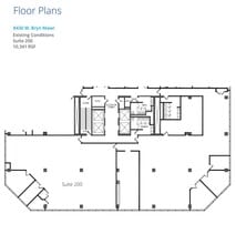 8410 W Bryn Mawr Ave, Chicago, IL for lease Floor Plan- Image 1 of 2