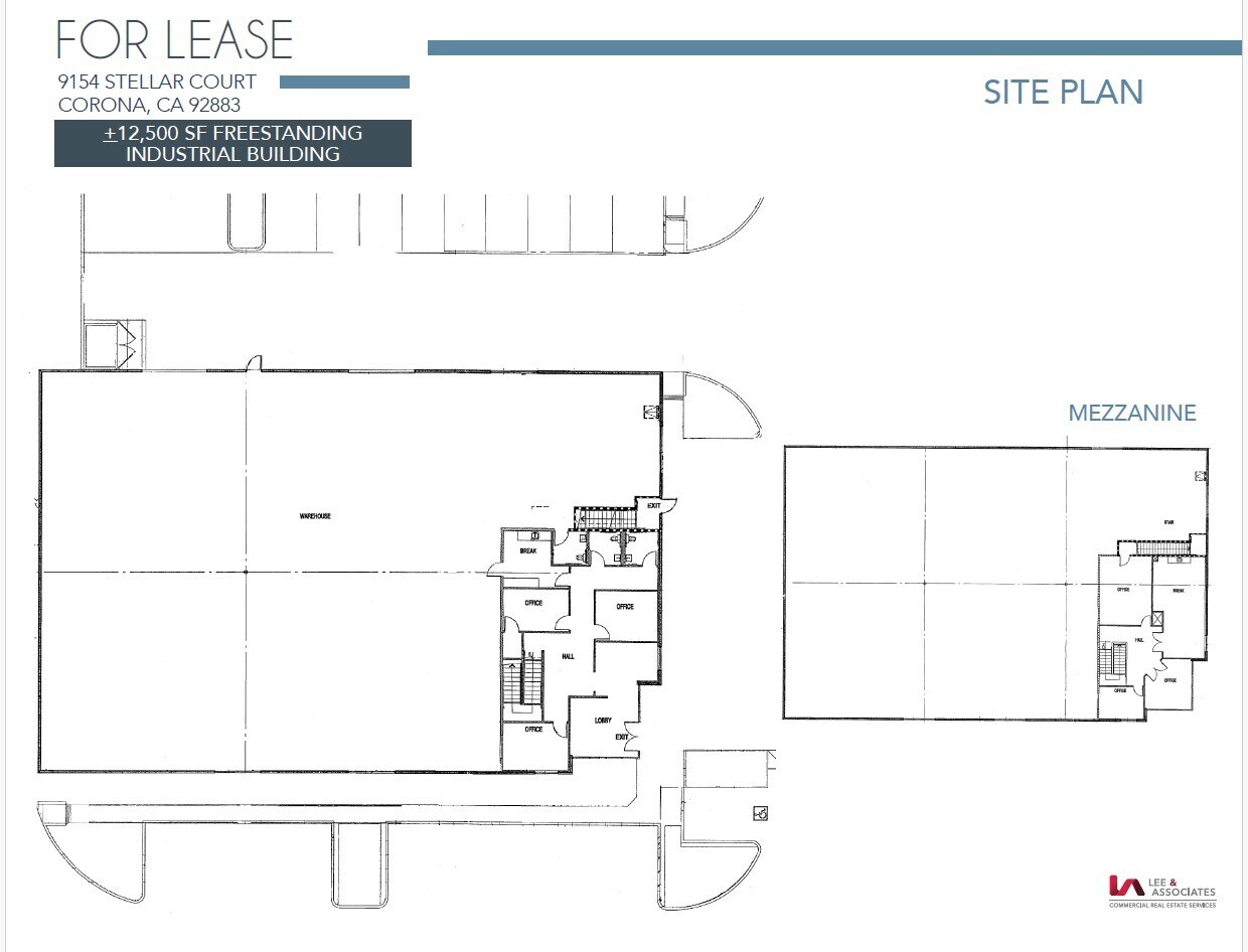 9154 Stellar Ct, Corona, CA for lease Floor Plan- Image 1 of 1