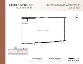 821-1075 Foch St, Fort Worth, TX for lease Floor Plan- Image 1 of 1