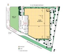 2872 E La Palma Ave, Anaheim, CA for lease Site Plan- Image 2 of 2