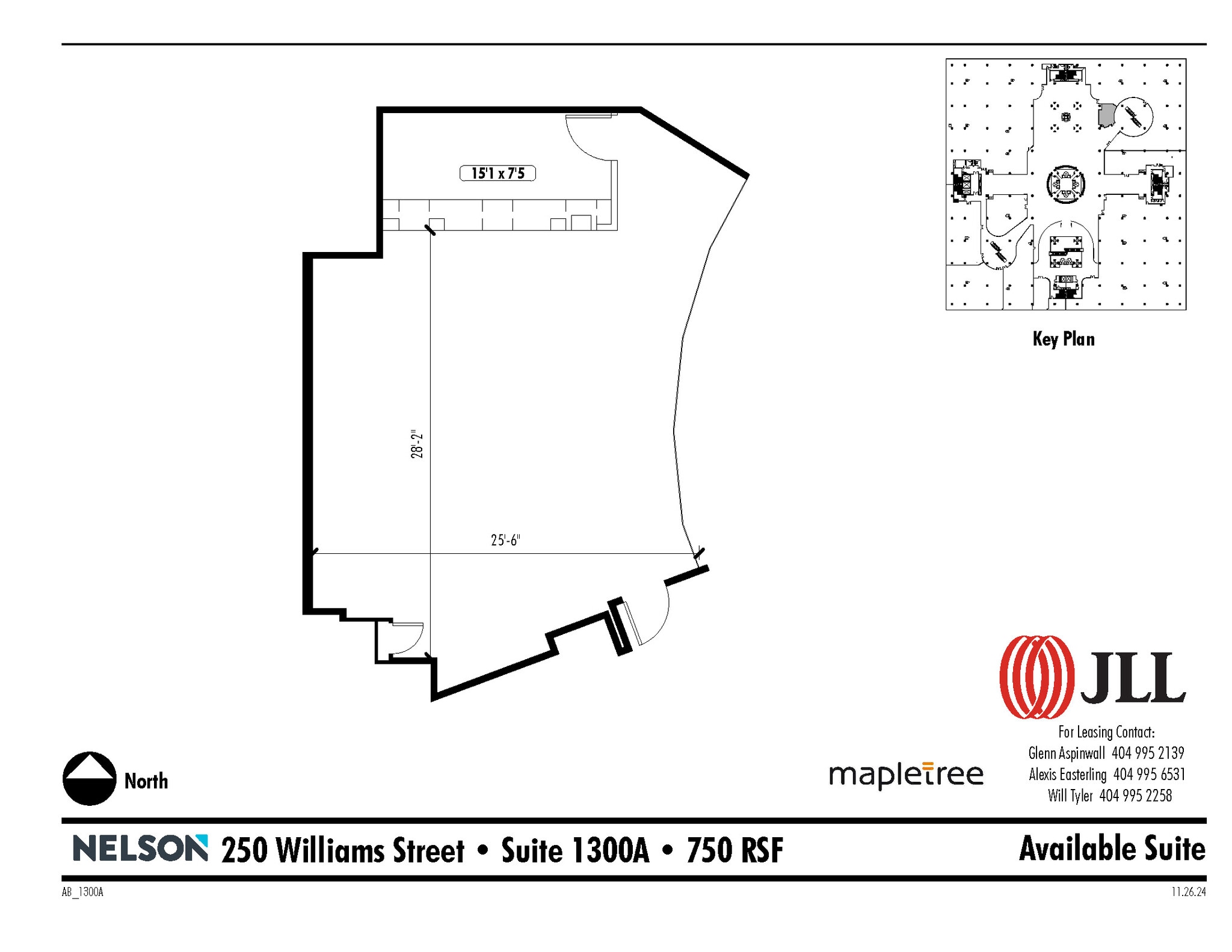 250 Williams St NW, Atlanta, GA for lease Floor Plan- Image 1 of 1