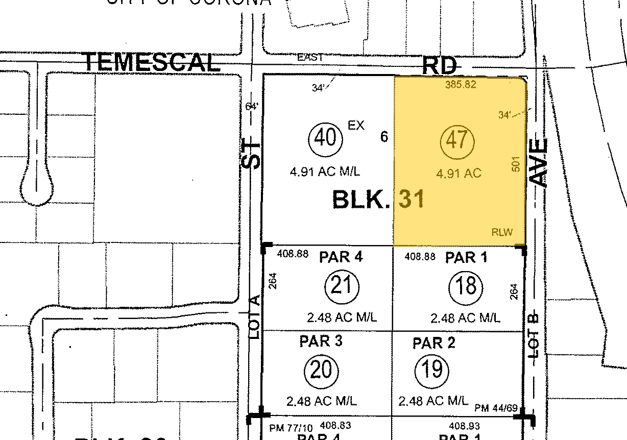 1900 Compton Ave, Corona, CA for sale Plat Map- Image 1 of 1