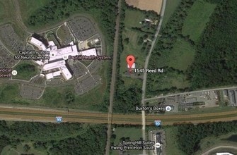 1545 Reed Rd, Pennington, NJ - AERIAL  map view