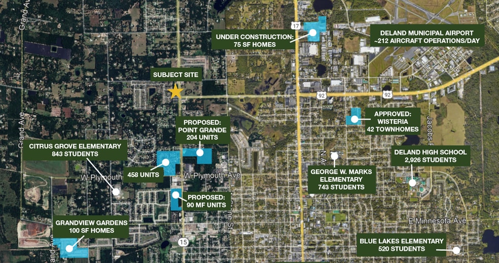 1626 N Spring Garden Ave, Deland, FL for sale - Building Photo - Image 2 of 2