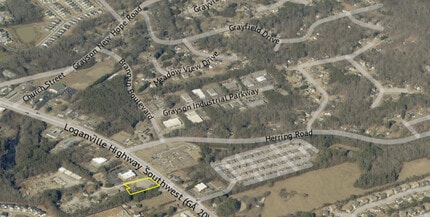 2311 Loganville Hwy, Grayson, GA - AERIAL  map view