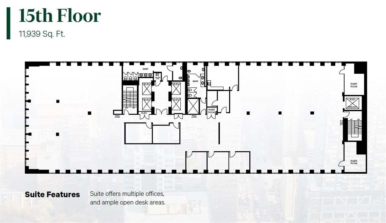 505 University Ave, Toronto, ON for lease Floor Plan- Image 1 of 1