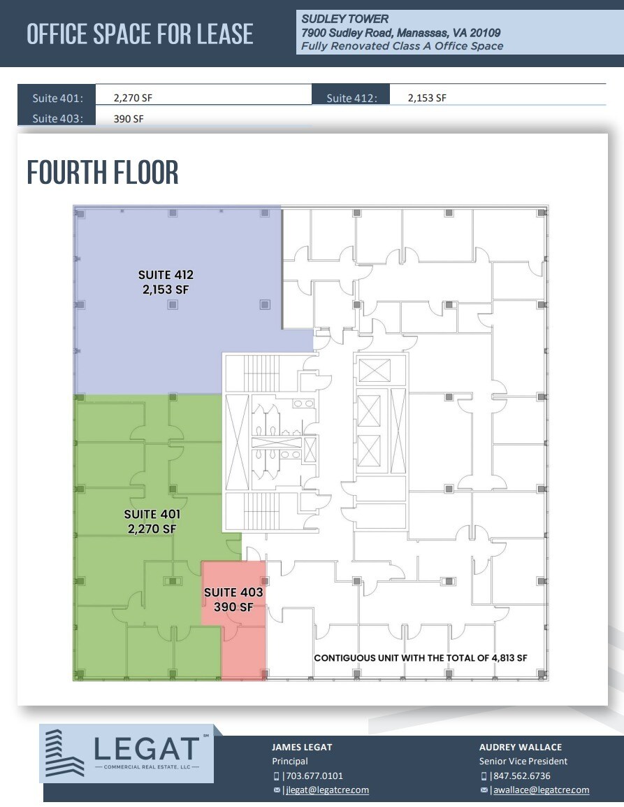 7900 Sudley Rd, Manassas, VA for lease Floor Plan- Image 1 of 1