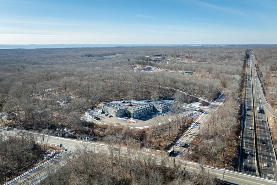 55-57 Hatchetts Hill Rd, Old Lyme, CT for lease - Aerial - Image 3 of 13