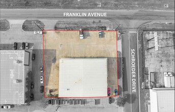 5500 Franklin Ave, Waco, TX - AERIAL  map view