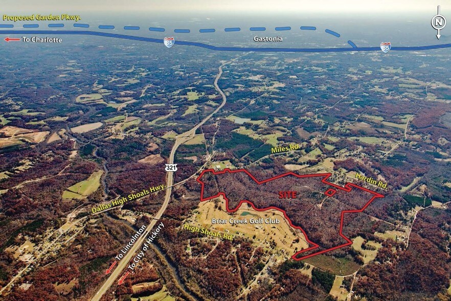 High Shoals-Hwy 321 Rd, Lincolnton, NC for sale - Building Photo - Image 1 of 1