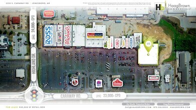 2010 S Caraway Rd, Jonesboro, AR for lease Site Plan- Image 2 of 5