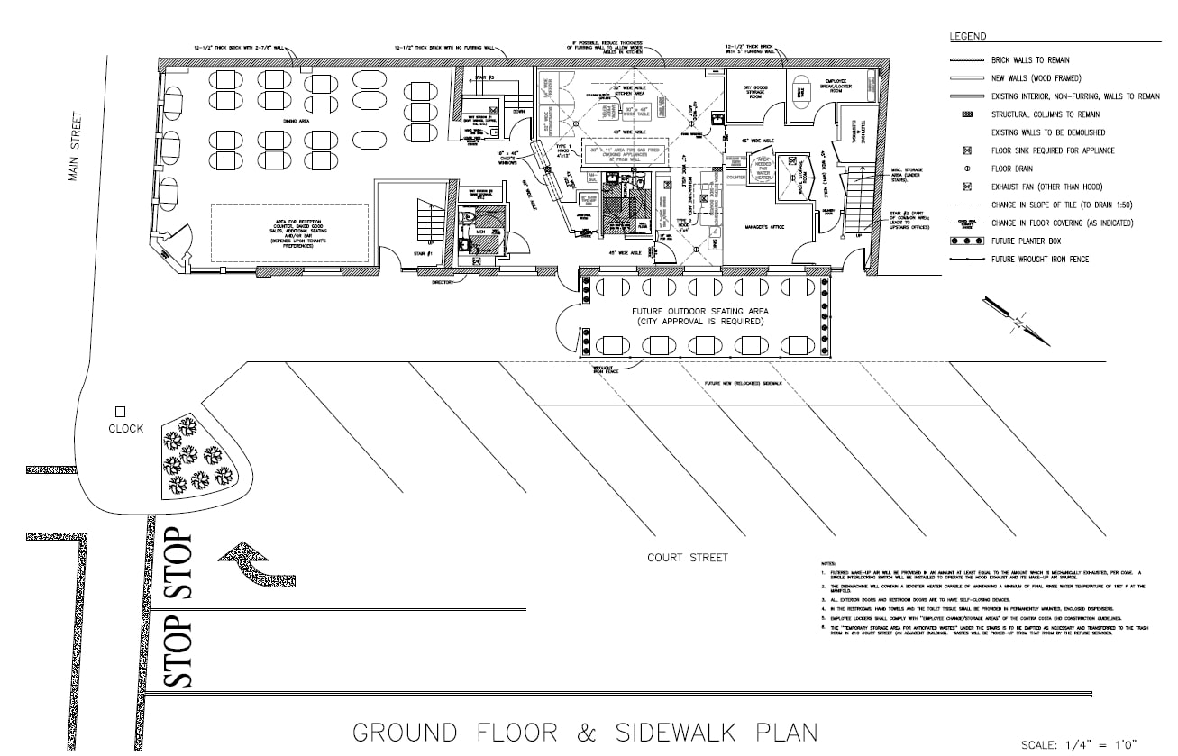 630 Court St, Martinez, CA for lease Floor Plan- Image 1 of 1