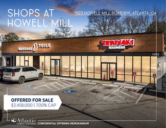 More details for 1923 Howell Mill Rd NW, Atlanta, GA - Retail for Sale