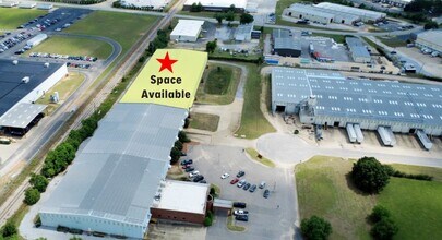 2575 Container Dr, Montgomery, AL - AERIAL  map view