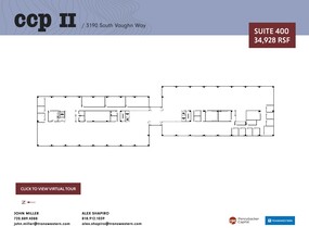 3131 S Vaughn Way, Aurora, CO for lease Site Plan- Image 2 of 2