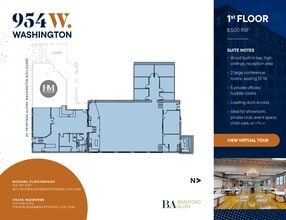 954 W Washington Blvd, Chicago, IL for lease Floor Plan- Image 1 of 8