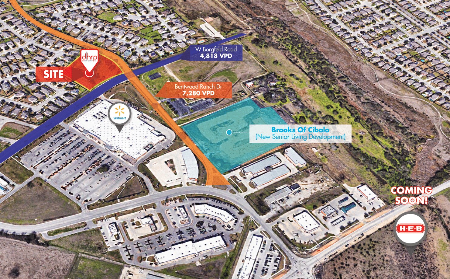 Bentwood Ranch Dr & W Rd, Cibolo, TX 78108 Bentwood Oaks