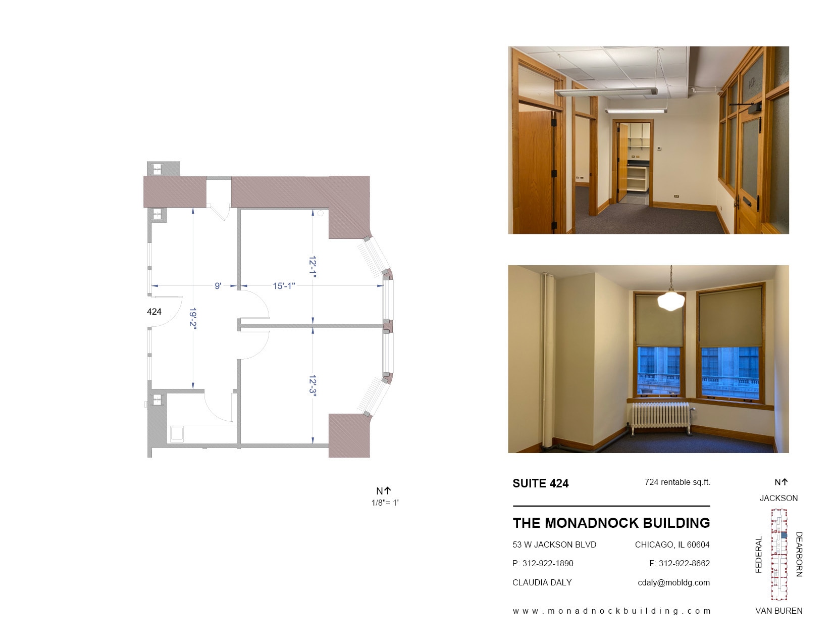 53 W Jackson Blvd, Chicago, IL for lease Floor Plan- Image 1 of 2