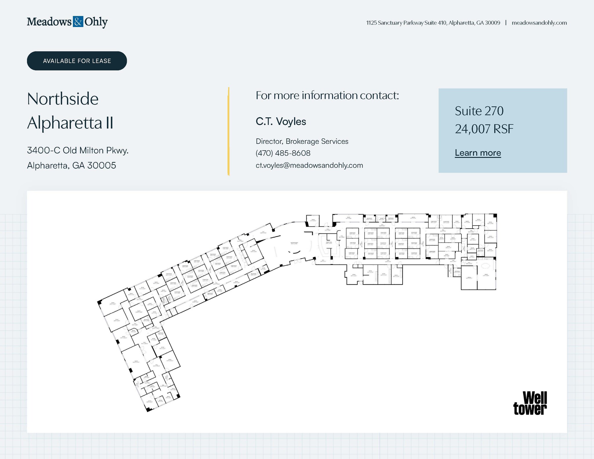 3400 Old Milton Pky, Alpharetta, GA for lease Floor Plan- Image 1 of 1