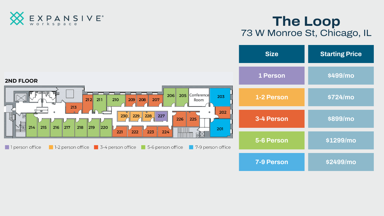 73 W Monroe St, Chicago, IL for lease Floor Plan- Image 1 of 4