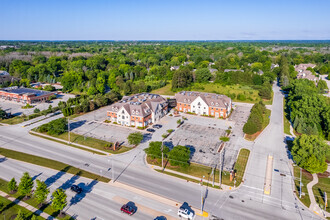 11649 N Port Washington Rd, Mequon, WI - aerial  map view