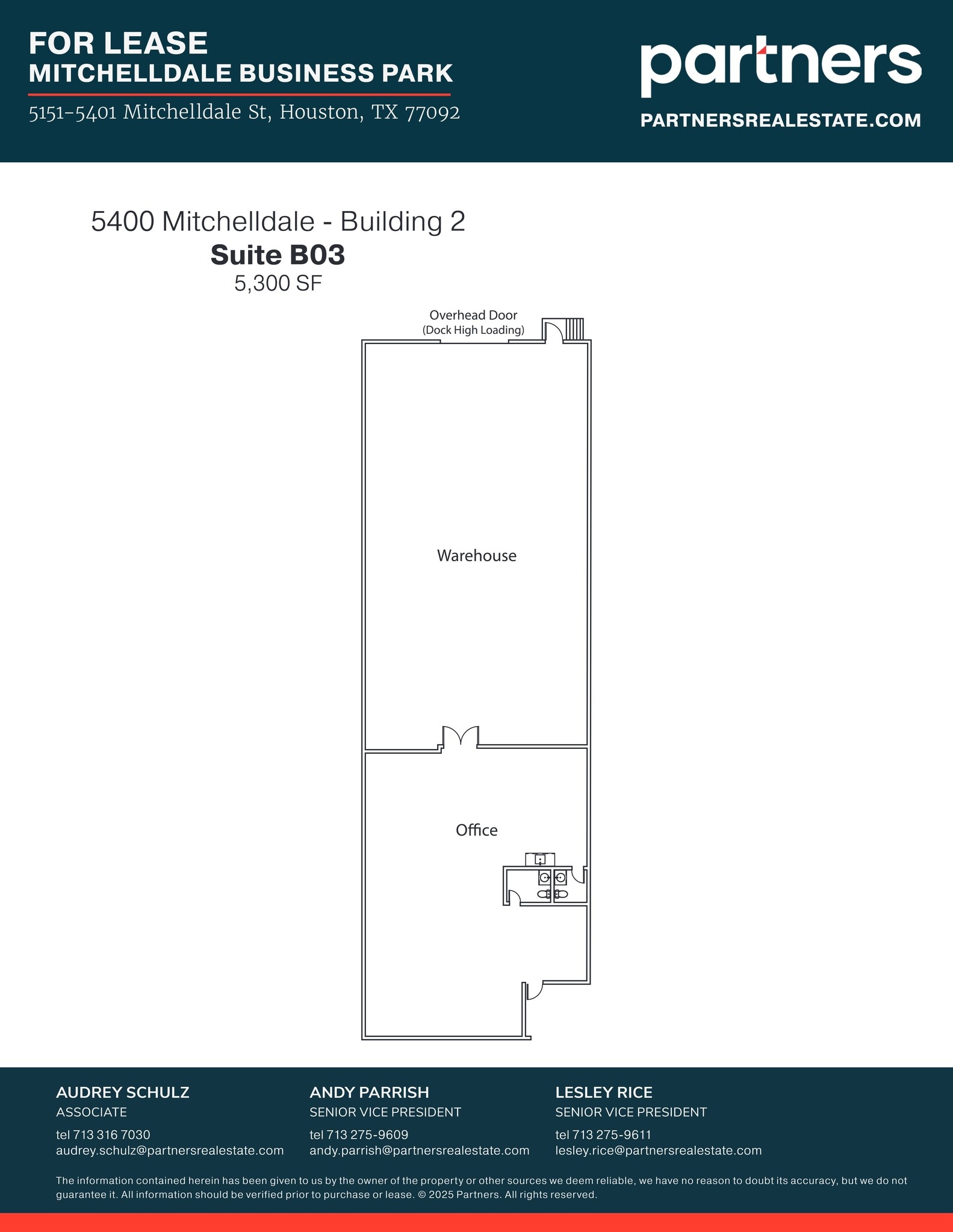 5151 Mitchelldale St, Houston, TX for lease Site Plan- Image 1 of 1