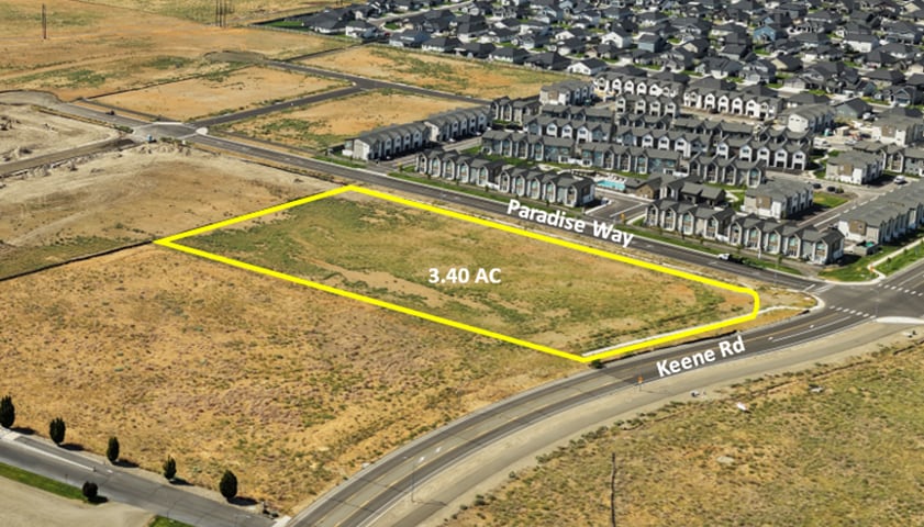 TBD Keene Road, West Richland, WA for sale Aerial- Image 1 of 4