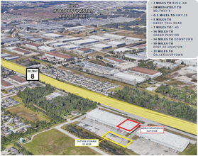 Beltway 8 @ JFK Blvd, Houston, TX for lease Aerial- Image 1 of 4