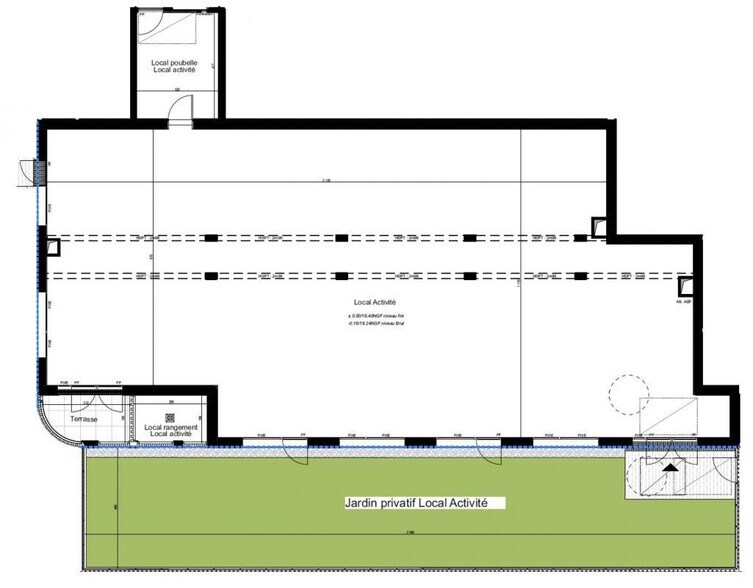 Retail in Caen for sale - Floor Plan - Image 3 of 4