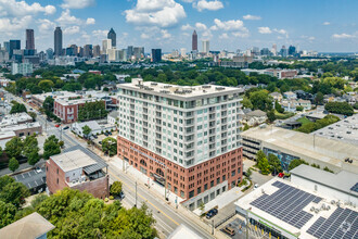 628 Edgewood Ave NE, Atlanta, GA - aerial  map view