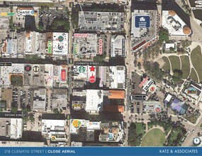 218-230 Clematis St, West Palm Beach, FL - aerial  map view