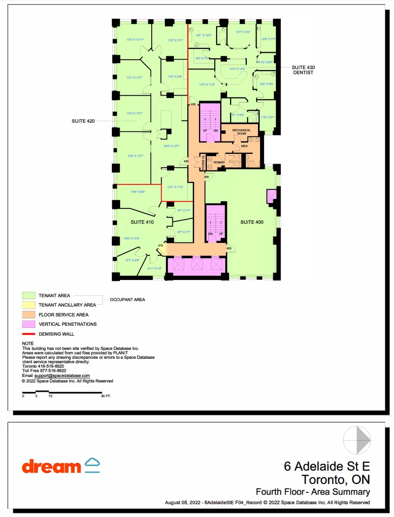 6 Adelaide St E, Toronto, ON for lease Floor Plan- Image 1 of 1