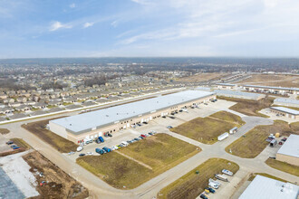 1450 Olympic, Grain Valley, MO - aerial  map view